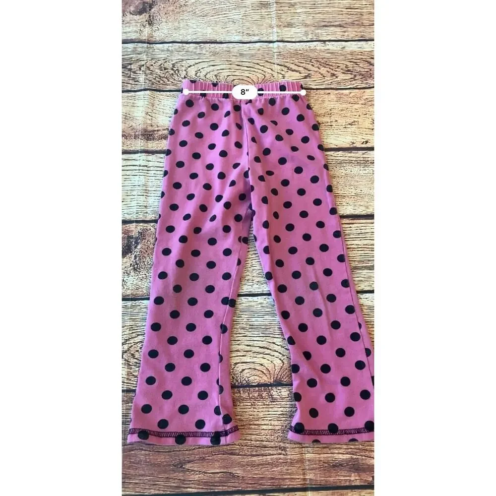 Gymboree’s Girls Leggings Lounge Pants Bundle Lot Polka Dot Stretch Sz 4